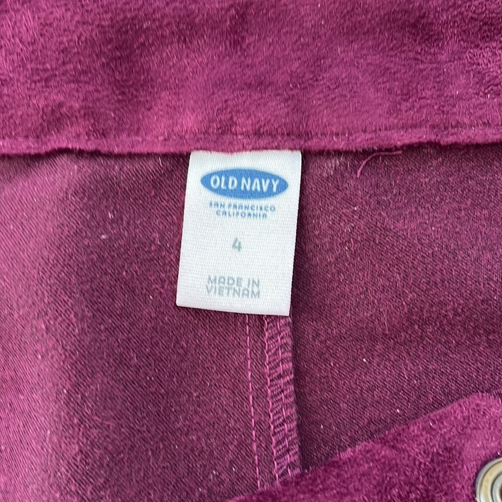 Old Navy Suede Skirt - Picture 2 of 6